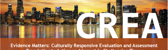 Attending the Fourth International Center for Culturally Responsive Evaluation and Assessment Conference